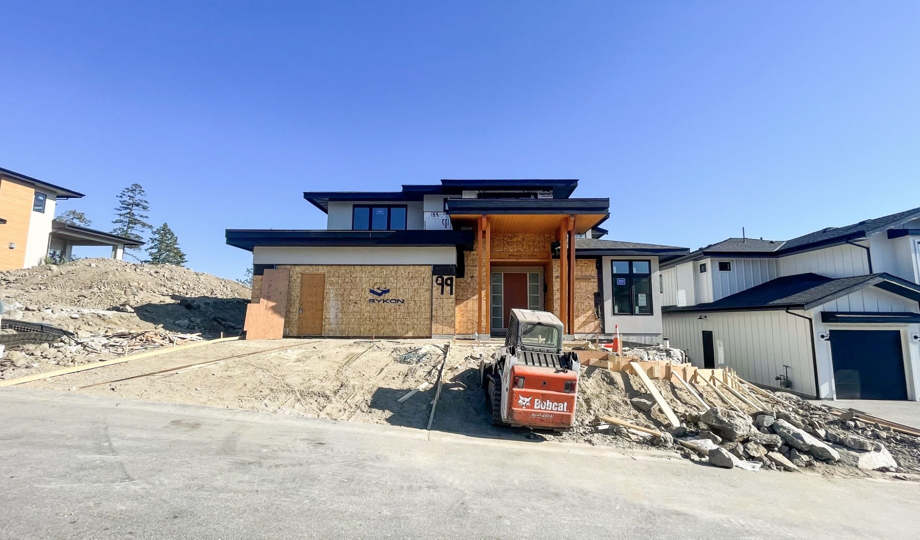 Echo Ridge Lot 99, Concrete Prep • Rykon Construction