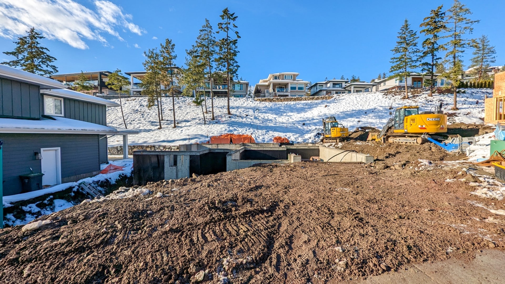 Echo Ridge Lot 61, Foundation Poured • Rykon Construction