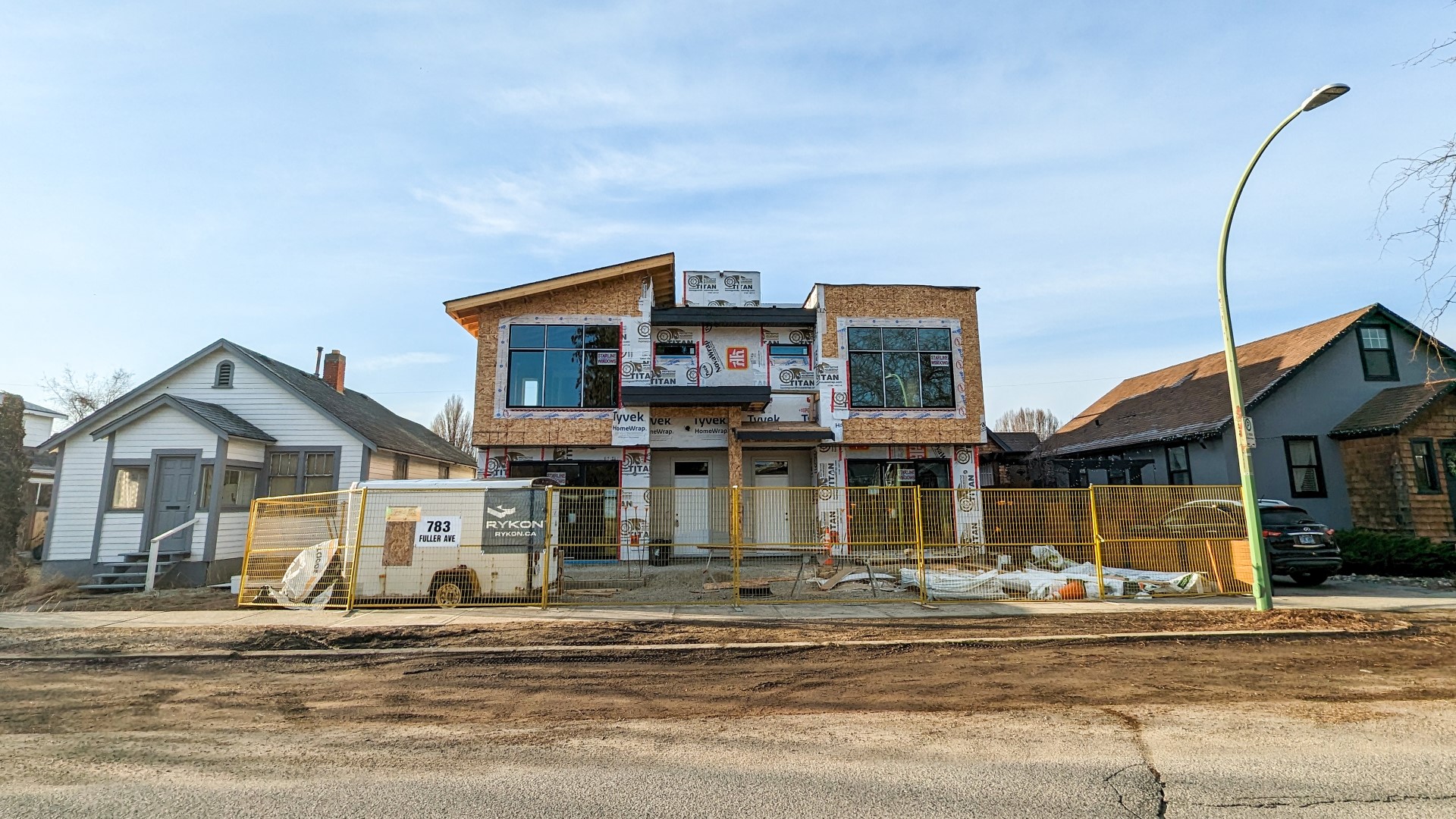 Fuller, Siding Started! • Rykon Construction