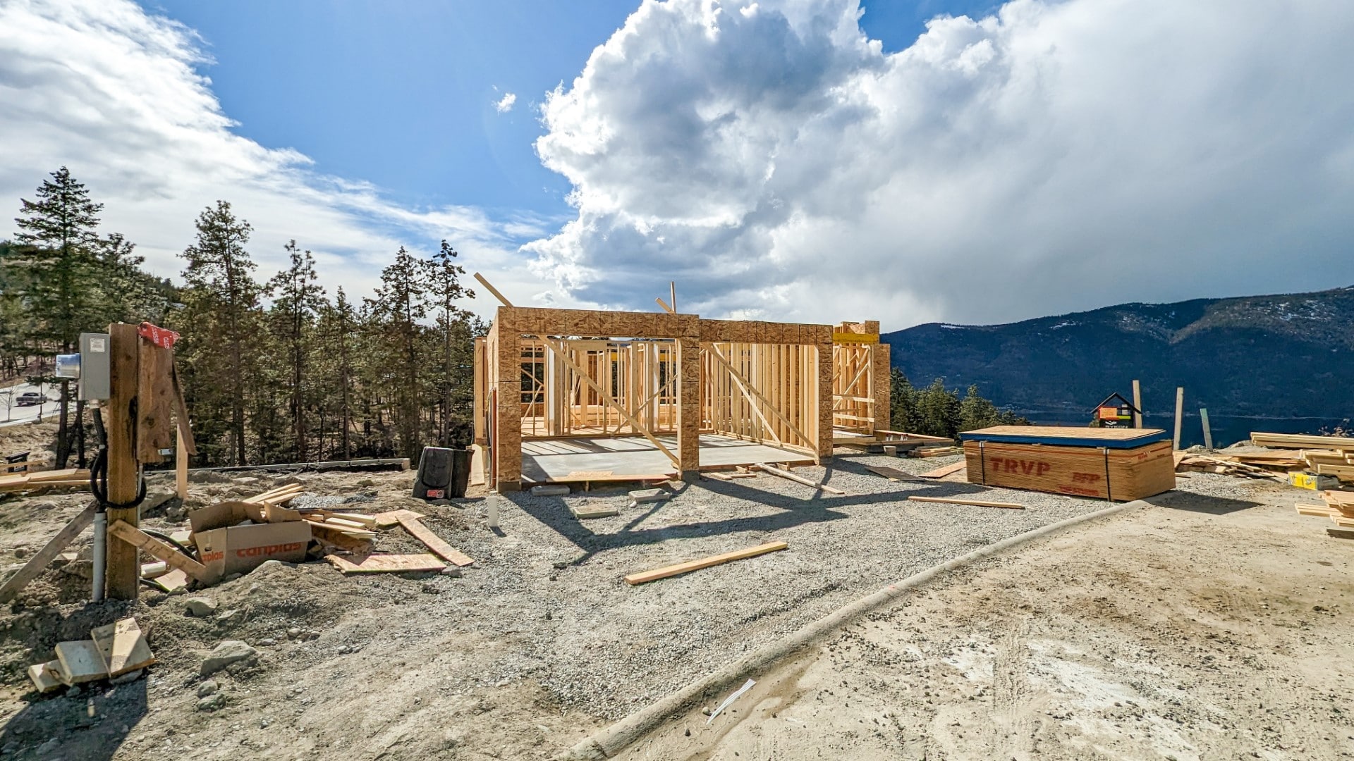 McKinley Beach Parkside Lot 2, Main Floor Framing
