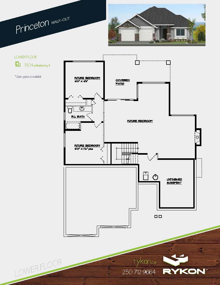 MRH - Princeton - Custom Home Floor Plan 2