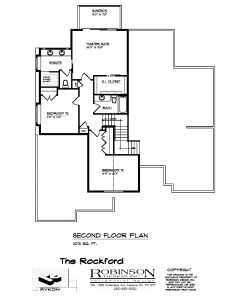 The Rockford - Custom Home Floor Plan