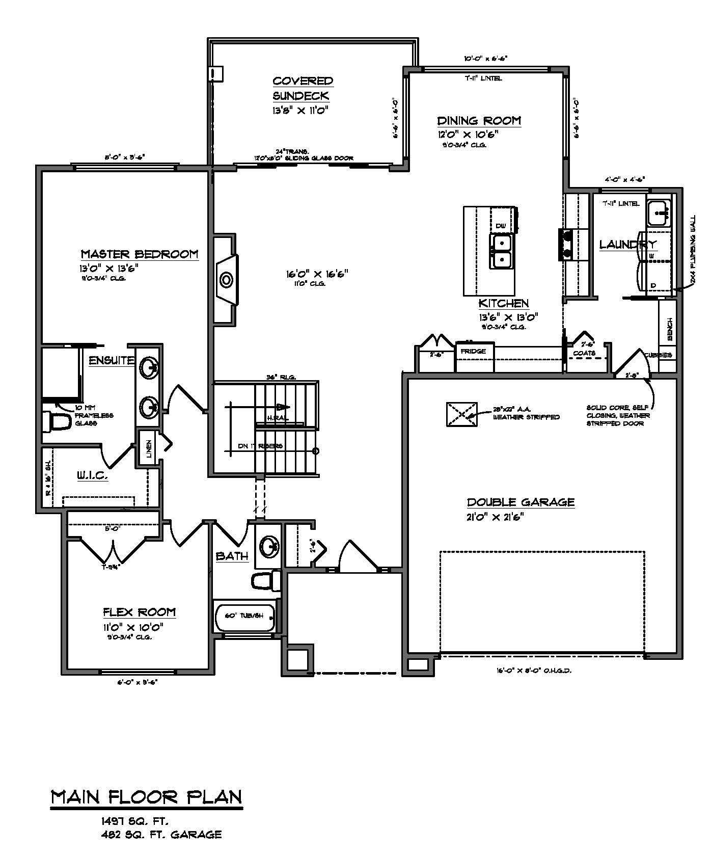 The Cypress - Custom Home Floor Plan 3