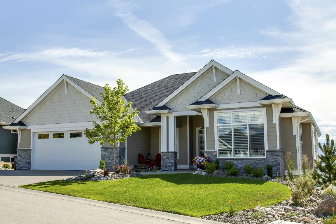 The Prestwick Custom Home Exterior • Rykon Construction