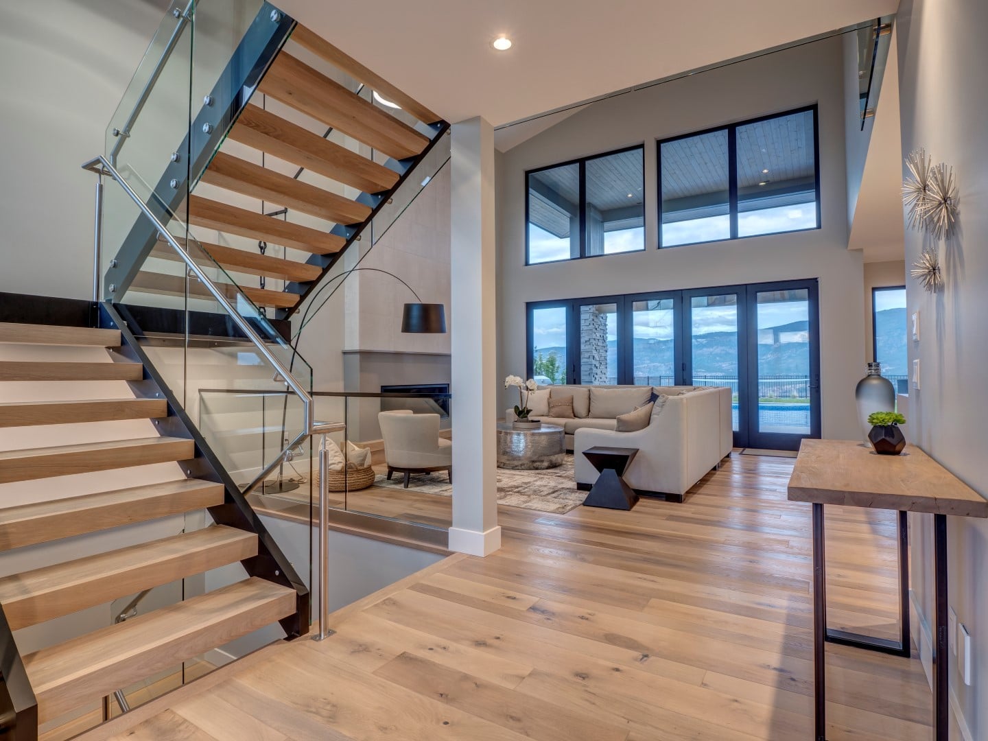 Wilden - Rocky Point - Show Home, Living Room Staircase (16)