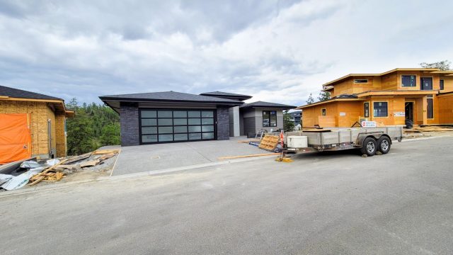 Echo Ridge Lot 2, Siding and Driveway Done