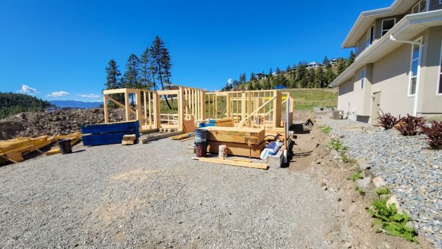 Echo Ridge Lot 49 Framing Going Well