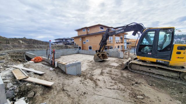 Echo Ridge Lot 83 – Foundation Done, and Back-filled