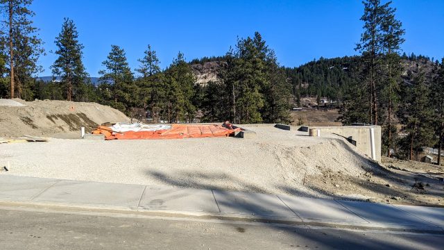 Hidden Lake Lot-11, Back Fill Done