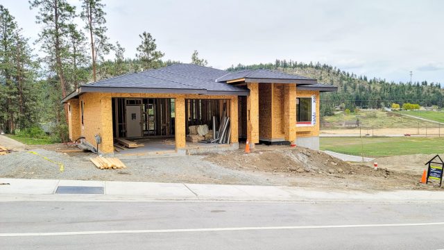 Hidden Lake Lot-13, Roofing Completed
