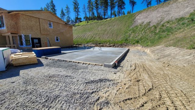 Hilltown Lot-9, Foundation Done