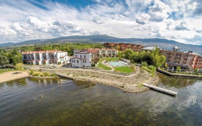 Lakeshore at Manteo Kelowna Aerial