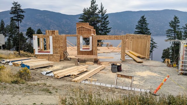 McKinley Beach Lot-12s5s - Framing Coming Along Nicely