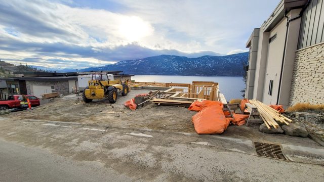 McKinley Beach Lot 3, Framing Under-way