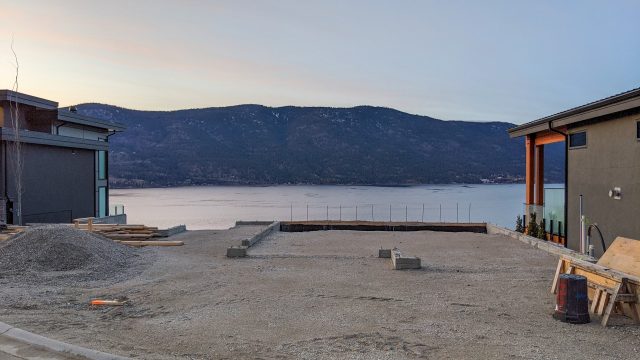 McKinley Beach Lot 65, Backfilled