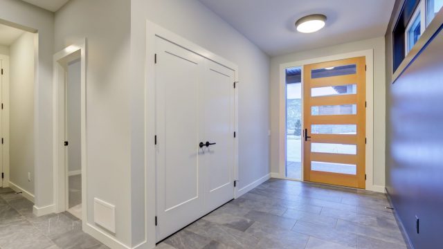 McKinley Beach Lot 7 - Entry way, Custom Doors