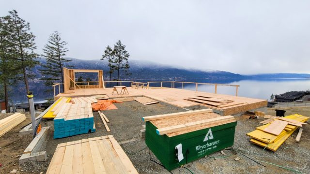 McKinley Beach Lot-9s5s - Framing Coming Along Nicely