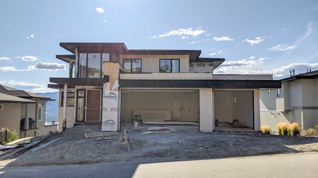 Rocky Point Lot 27, Drywall and Siding, Done