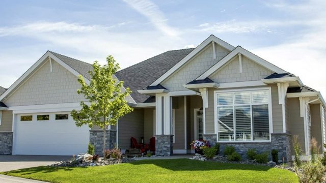 The Prestwick Custom Home Floor Plan Exterior